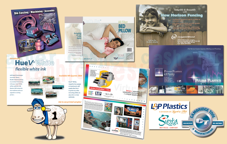 Carol Asher graphic design work