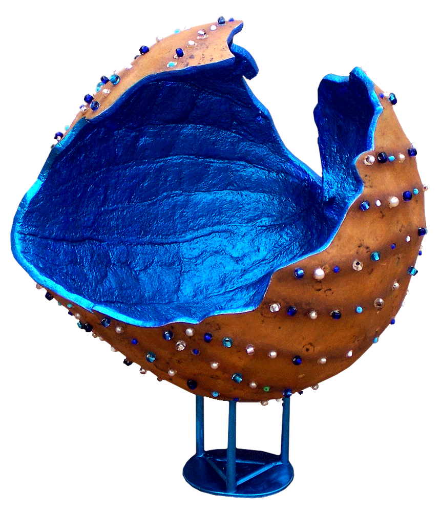 Blue Interior Gourd