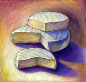 Homage to Fromage painting