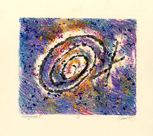Petroglyph 1 monotype